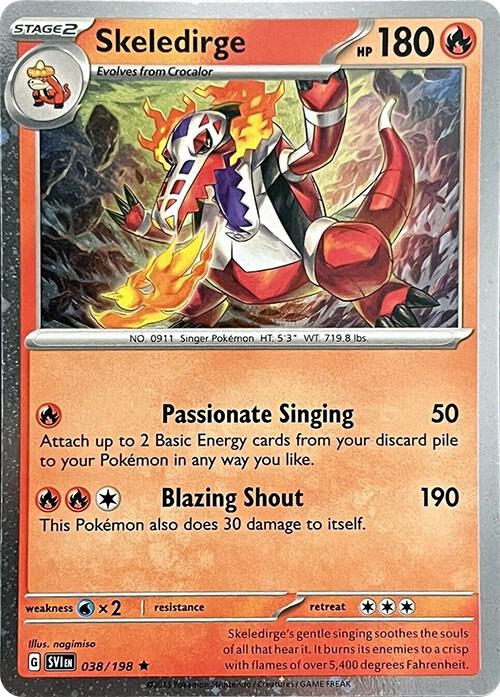 Skeledirge 038/198 card