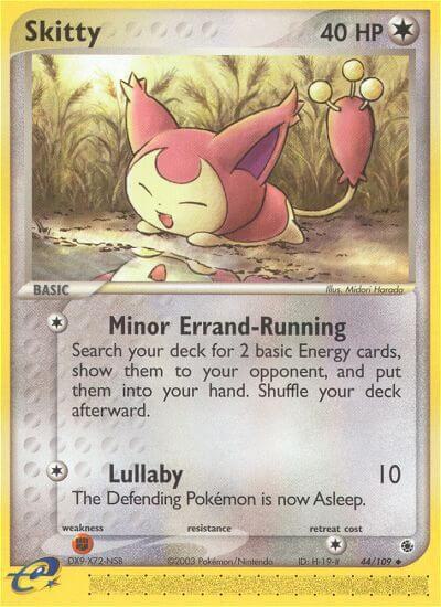 Skitty 44 109 card