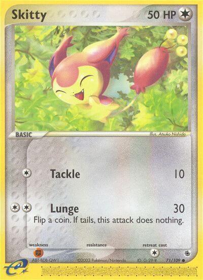 Skitty 71 109 carta