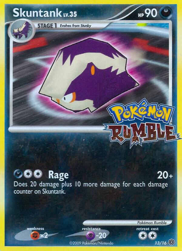 Skuntank 13 card