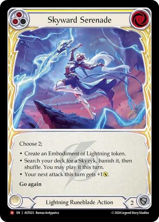 Skyward Serenade AST023 card