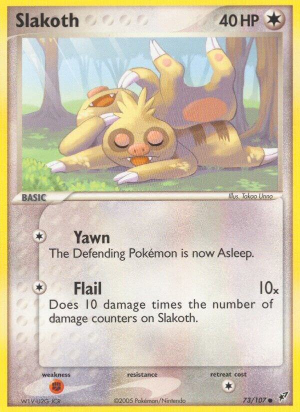 Slakoth 73/107 card