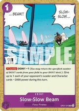 Slow Beam OP07-075 card