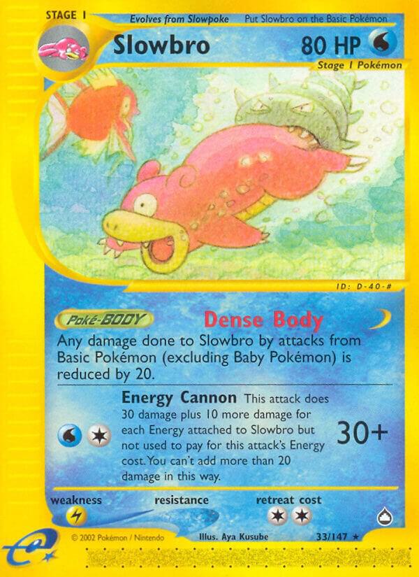 Slowbro 033/147 card