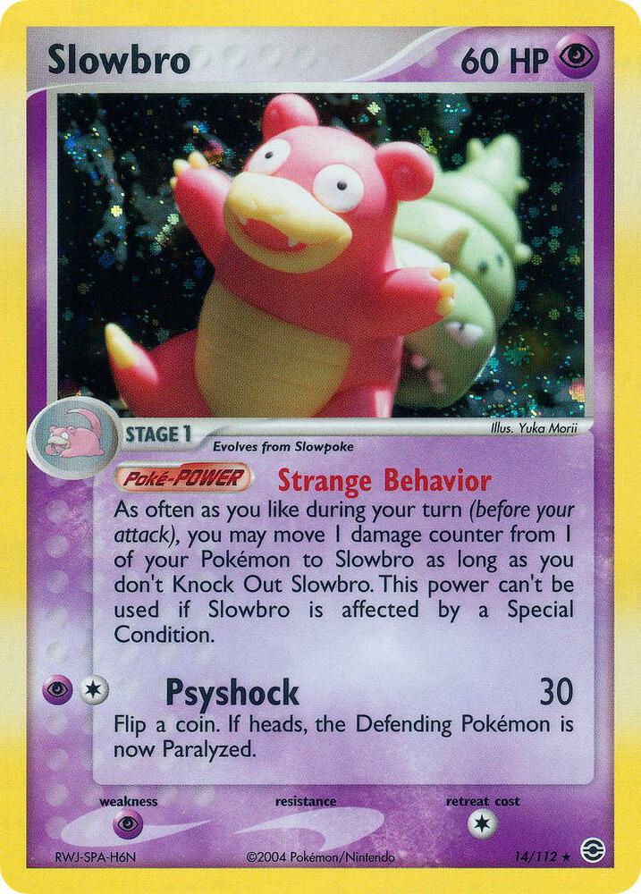 Slowbro 14/112 card
