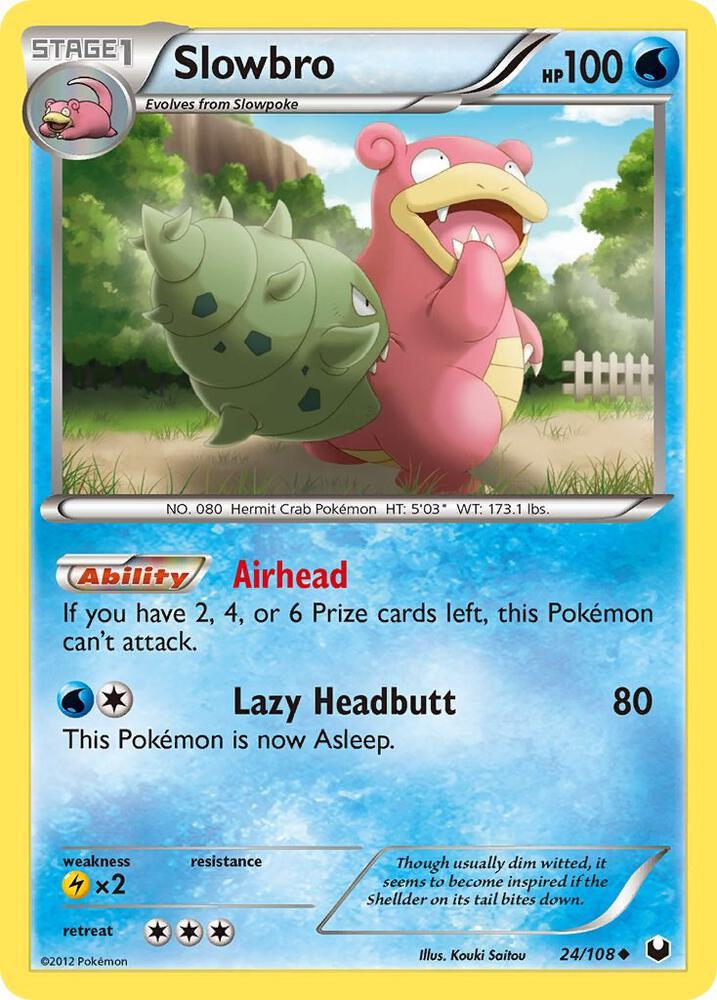 Slowbro 24/108 carta