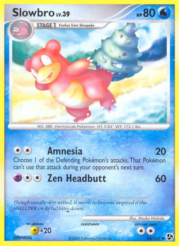 Slowbro 54/106 card