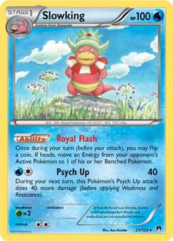 Slowking 21 122 XY BREAKpoint 021/122