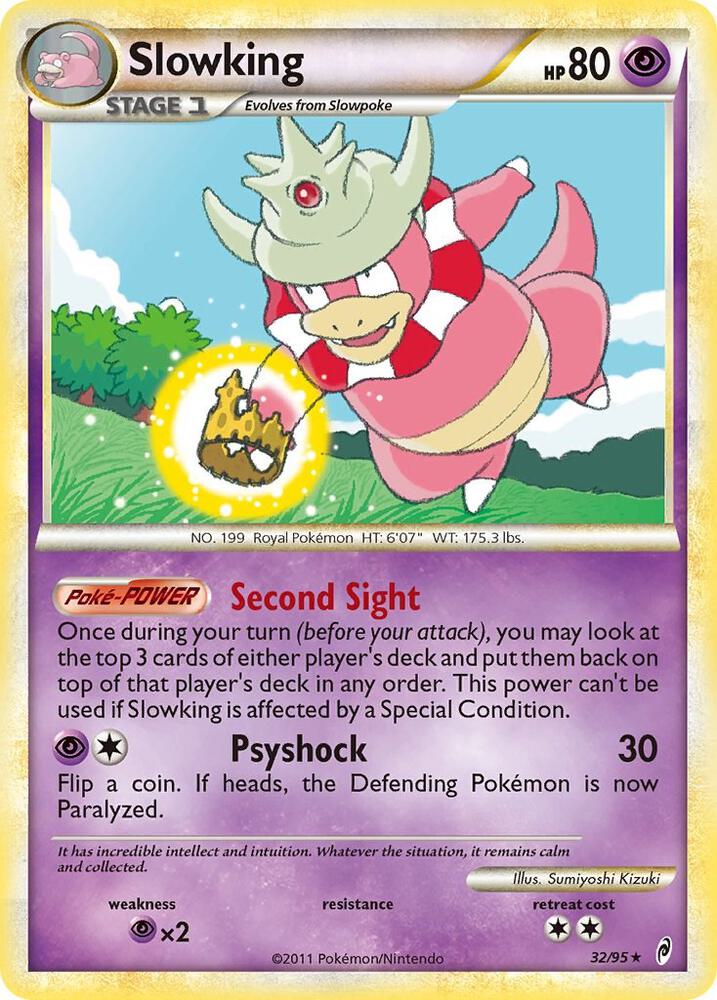 Slowking 32/95 card