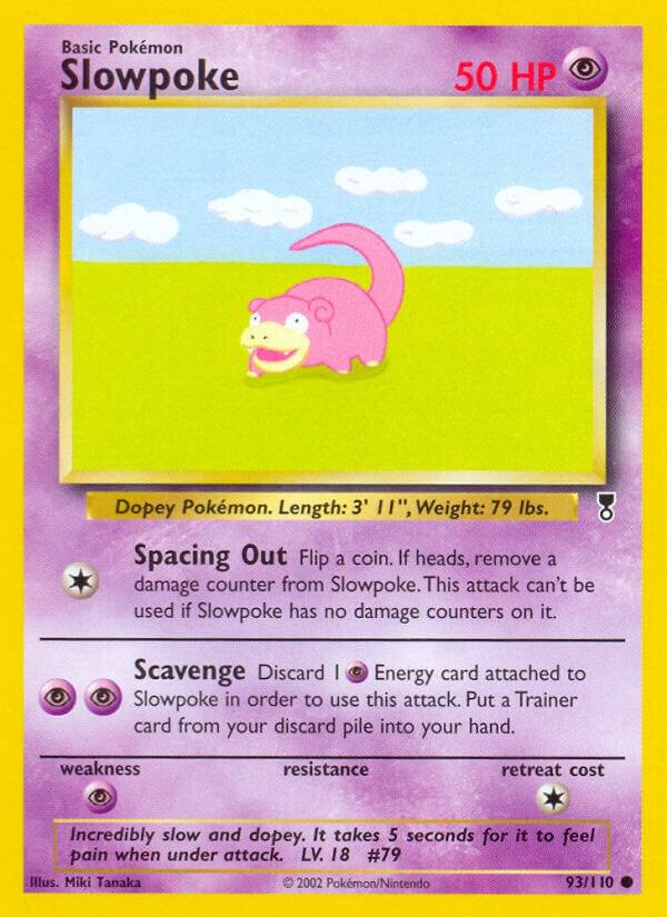 Slowpoke 093/110 card