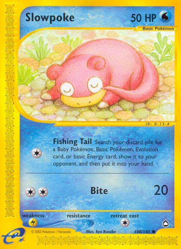 Slowpoke 108/147 card