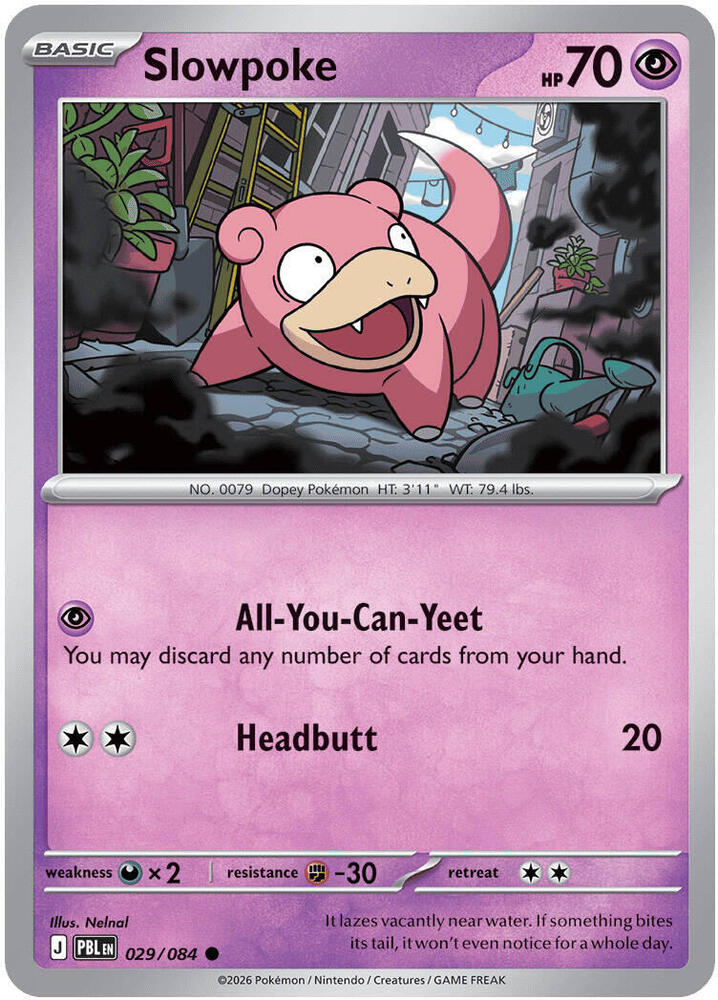 Slowpoke 28 carta