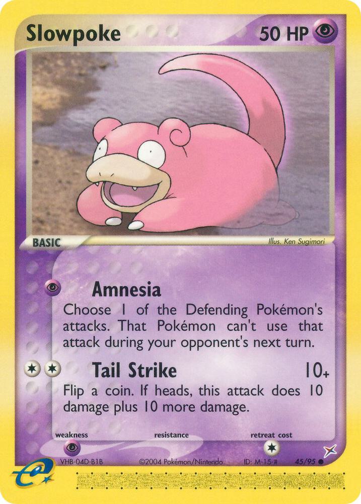 Slowpoke 45/95 card