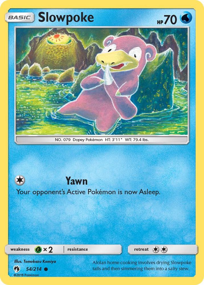 Slowpoke 54/214 card