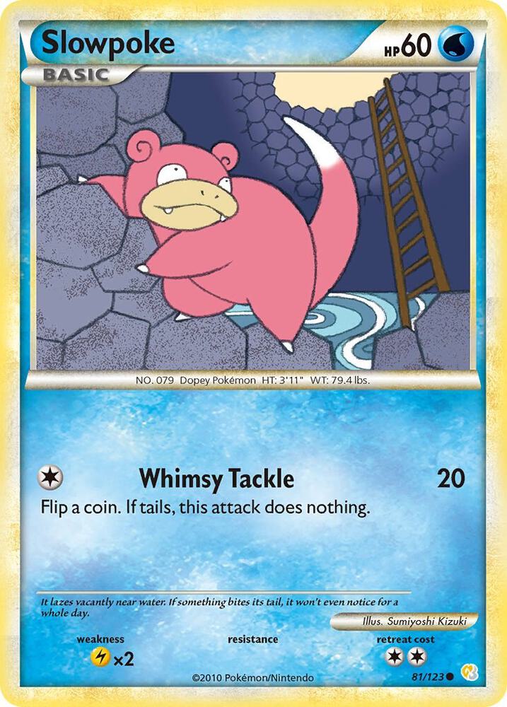Slowpoke 81/123 card