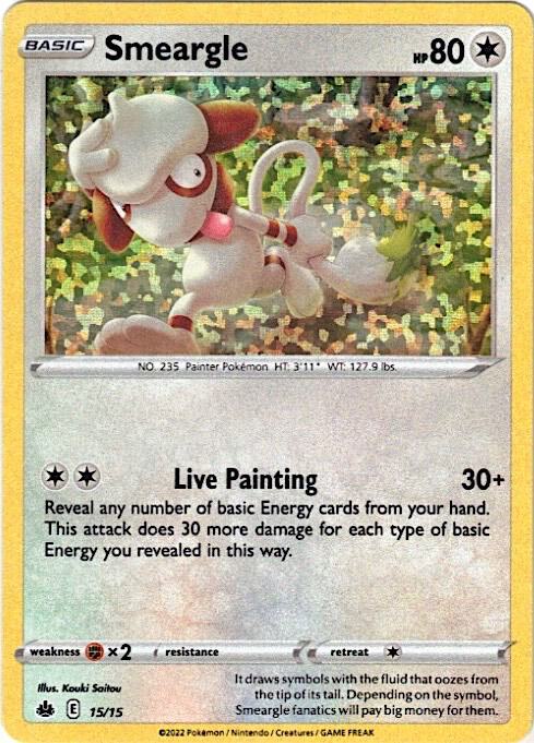 Smeargle 15 015/015