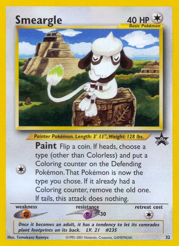 Smeargle 32/53 card