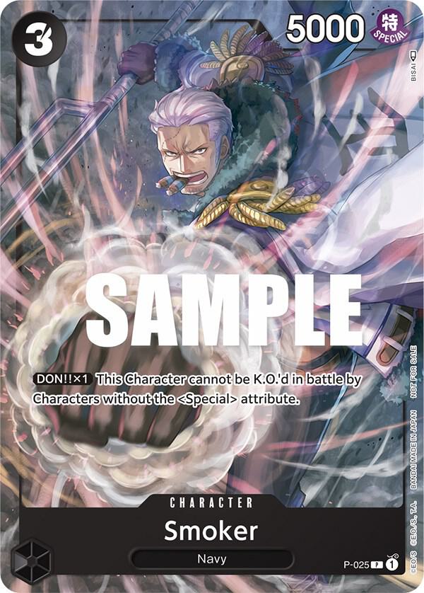 Smoker Pre Release P-025 carta
