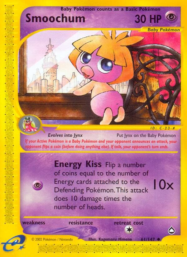 Smoochum 061/147 card