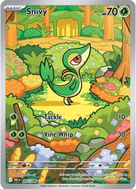 Snivy 87 card