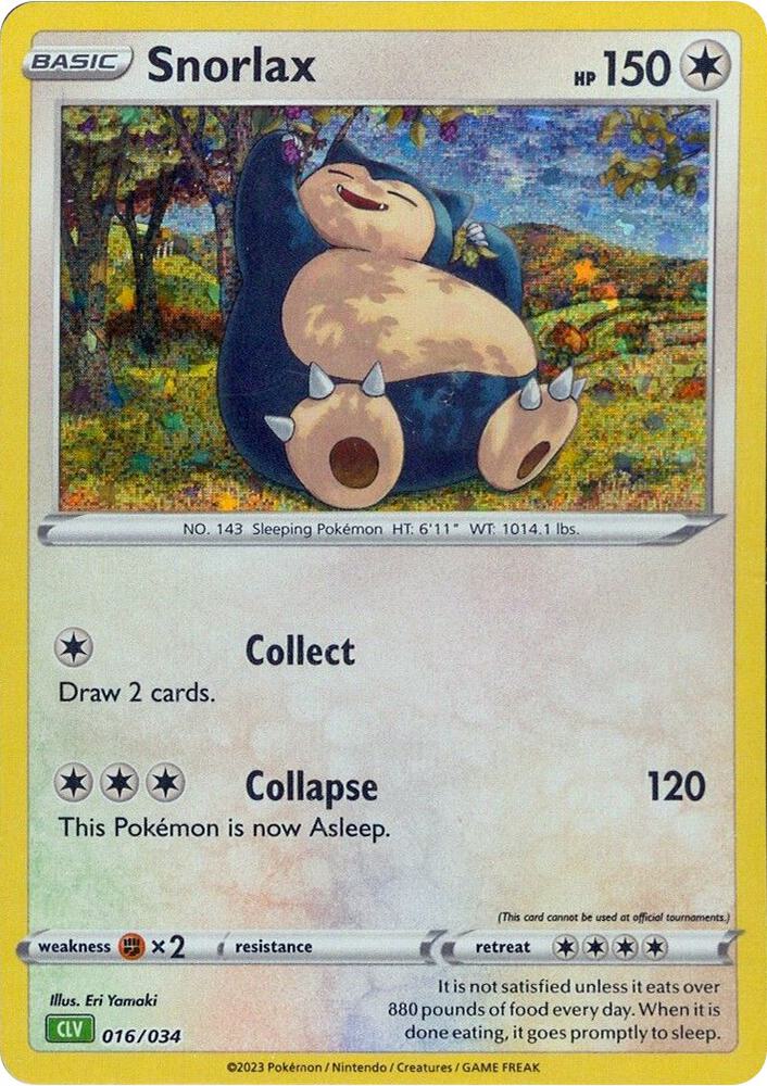 Snorlax 016/034