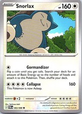 Snorlax 063/088 card