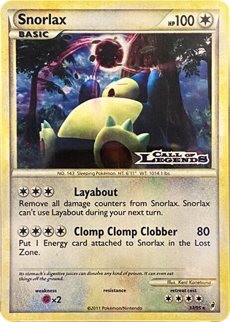 Snorlax 95 card