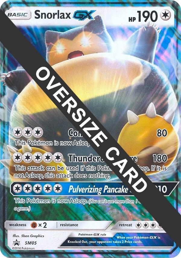 Snorlax GX SM05 card