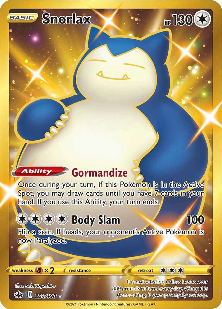 Snorlax Secret 224/198