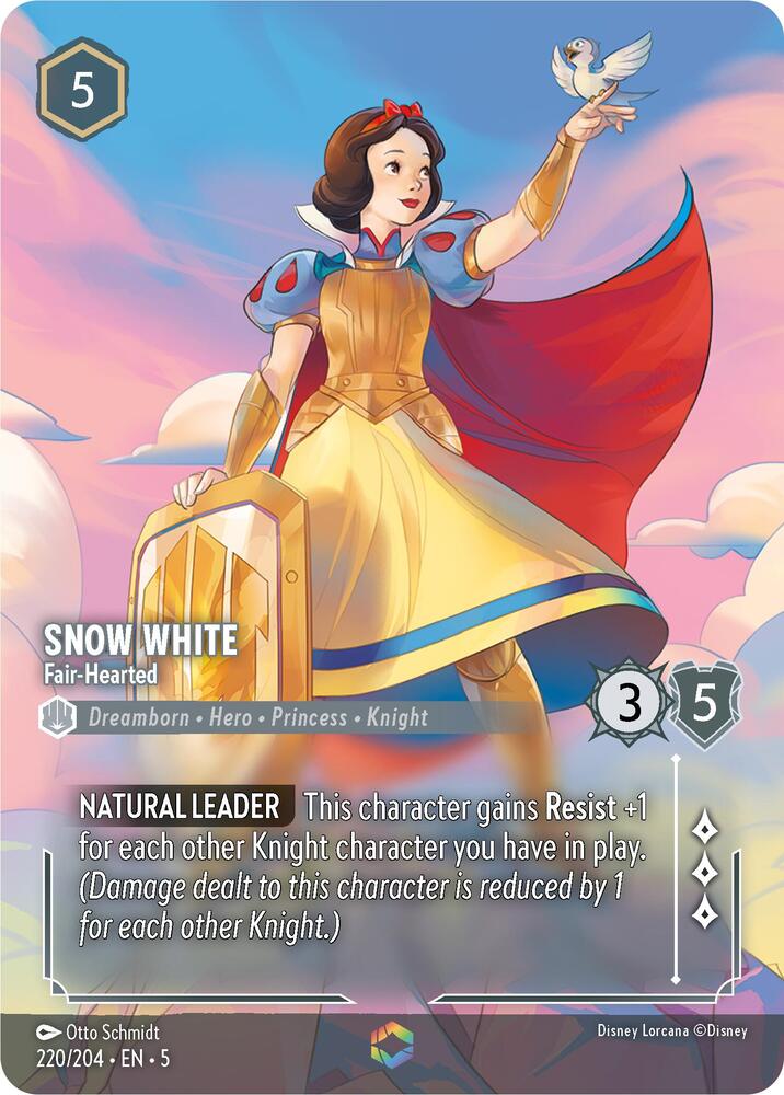 Snow White Fair Hearted Enchanted 220/204 carta