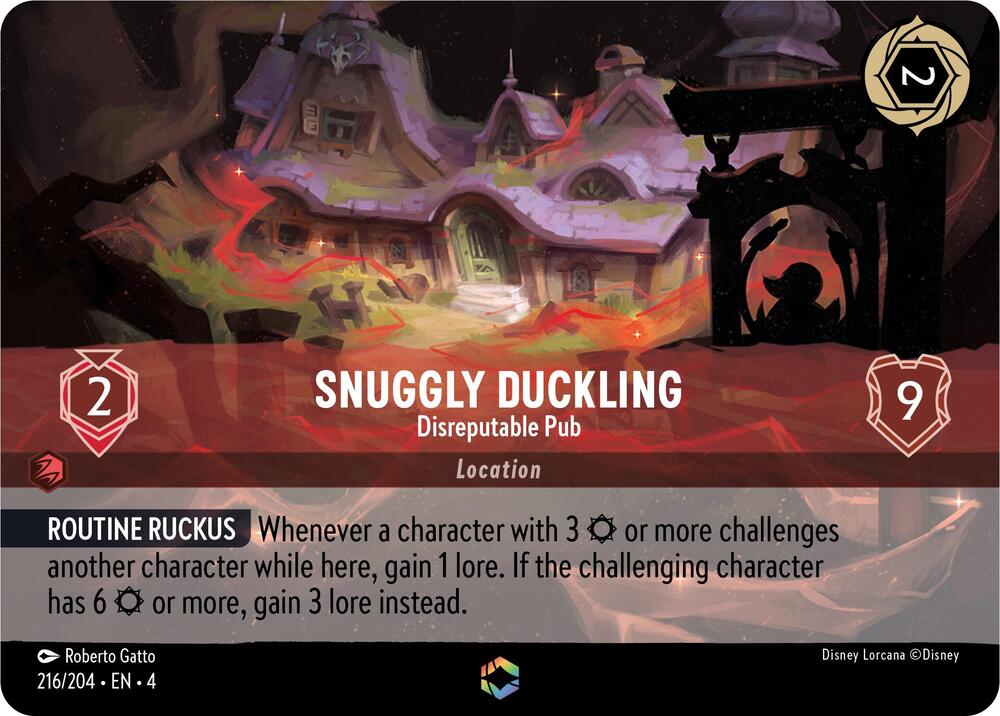 Snuggly Duckling Disreputable Pub Enchanted 216/204