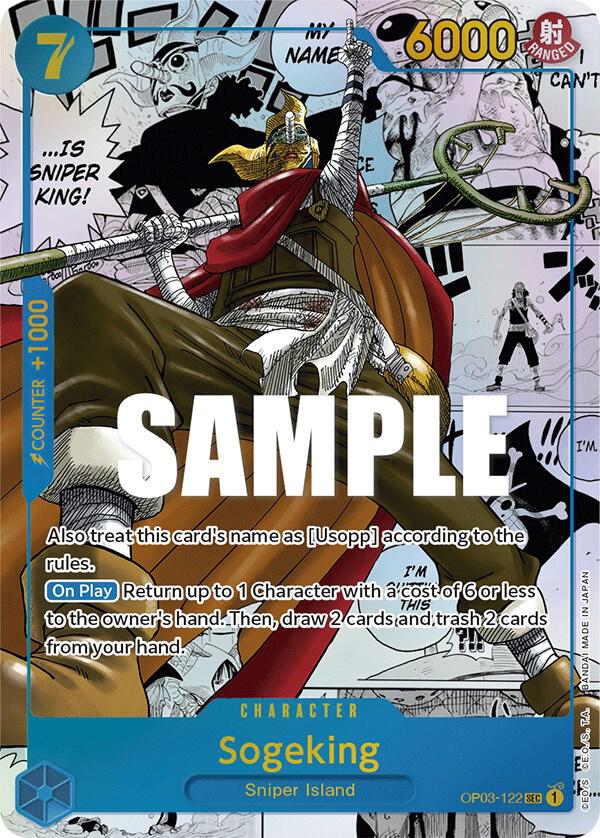 Sogeking Alternate Art Manga OP03-122