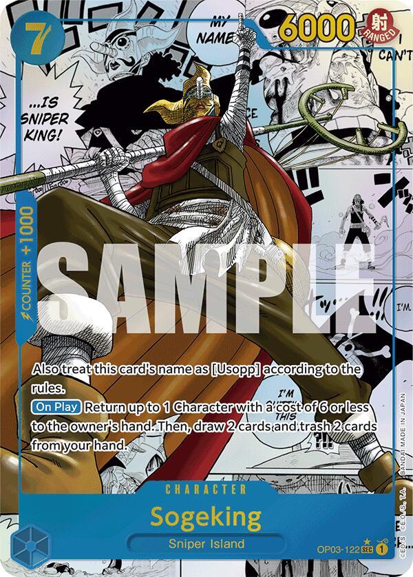 Sogeking Manga OP03-122 carta