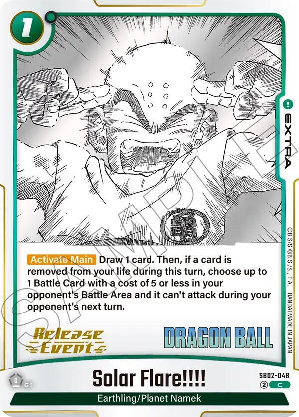 Solar Flare SB02-048 card