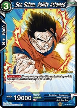 Son Gohan Ability Attained BT6-032_PR
