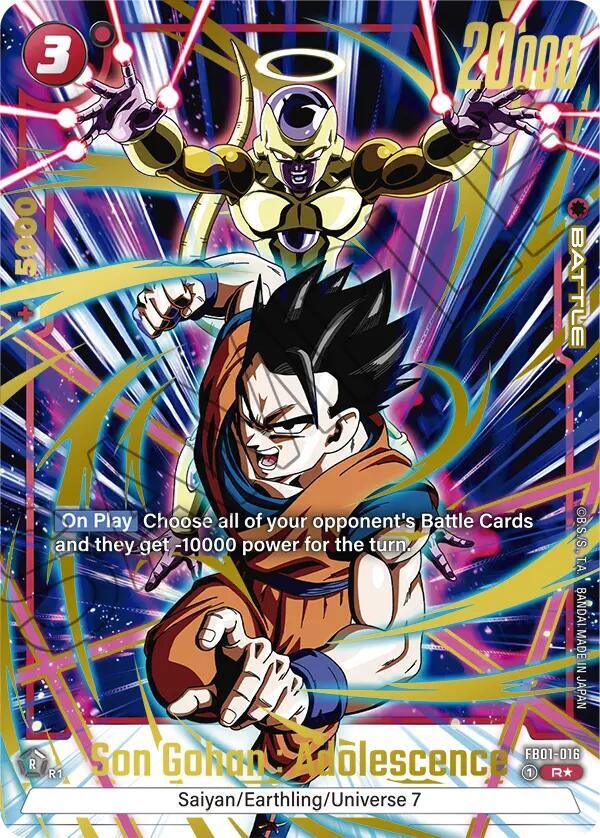 Son Gohan Adolescence Alternate Art FB01-016