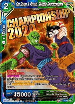 Son Gohan and Piccolo Reliable Reinforcements P-208
