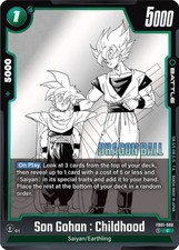 Son Gohan Childhood FB01-088 card