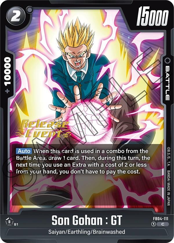 Son Gohan GT FB04-111 carta