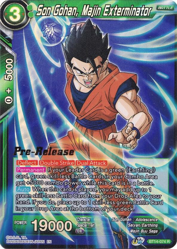 Son Gohan Majin Exterminator BT14-074
