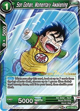 Son Gohan Momentary Awakening BT7-055_PR