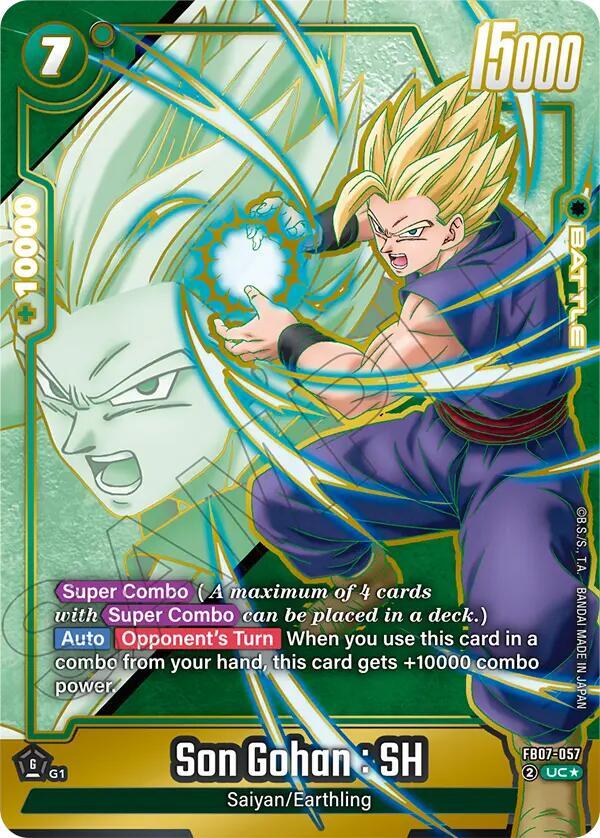 Son Gohan SH FB07 057 Alternate Art card