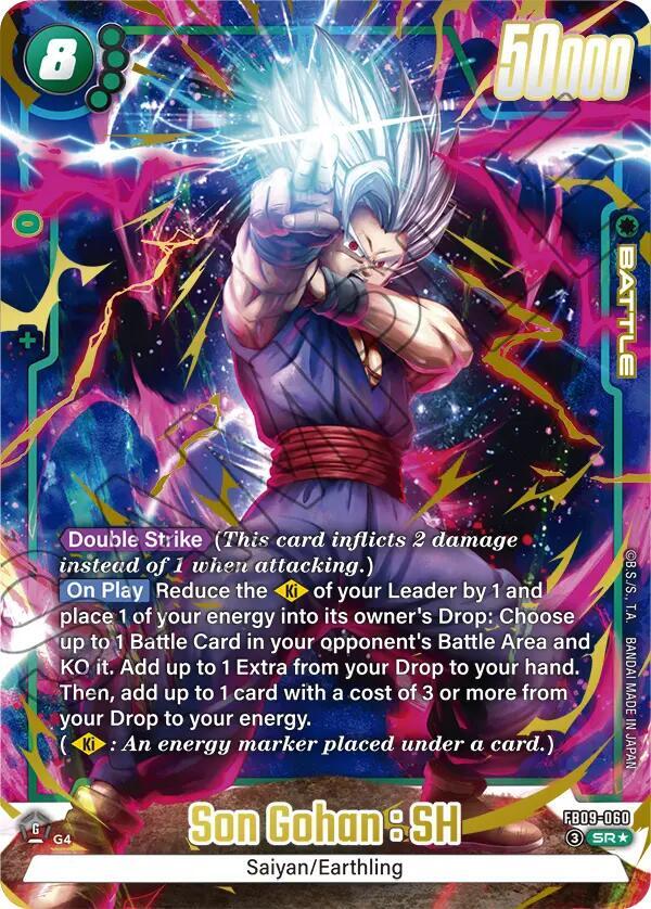 Son Gohan SH FB09 060 Alternate Art carta