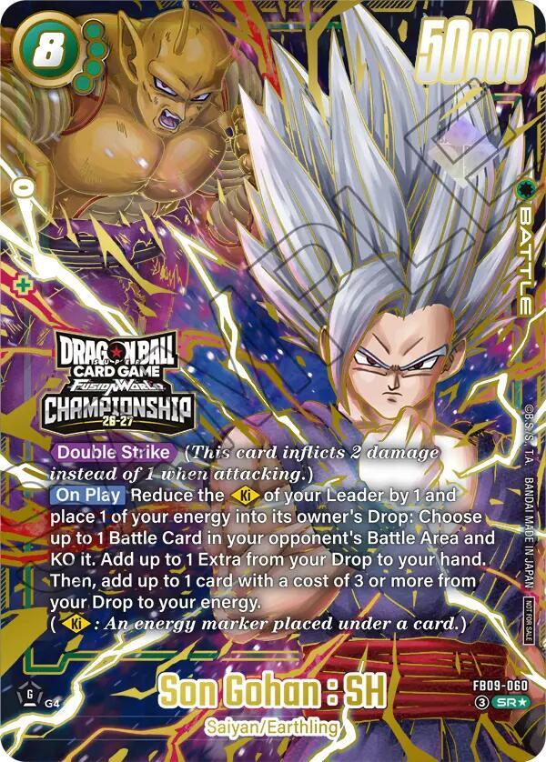 Son Gohan SH FB09 060 Championship 26 27