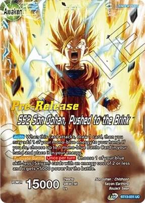 Son Gohan SS2 Son Gohan Pushed to the Brink BT13-031