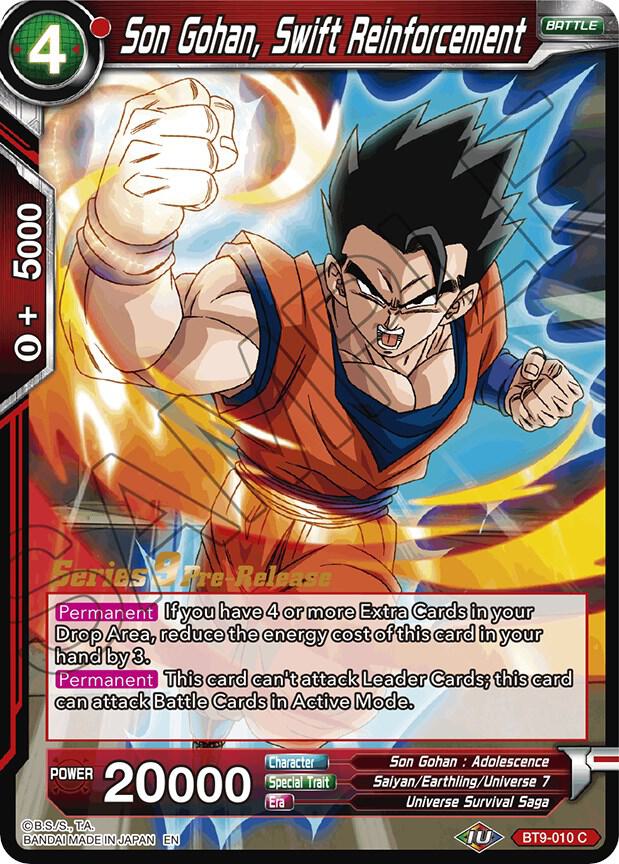 Son Gohan Swift Reinforcement BT9-010