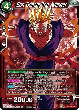 Son Gohan the Avenger P-138
