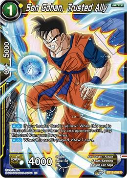 Son Gohan Trusted Ally BT13-098 card