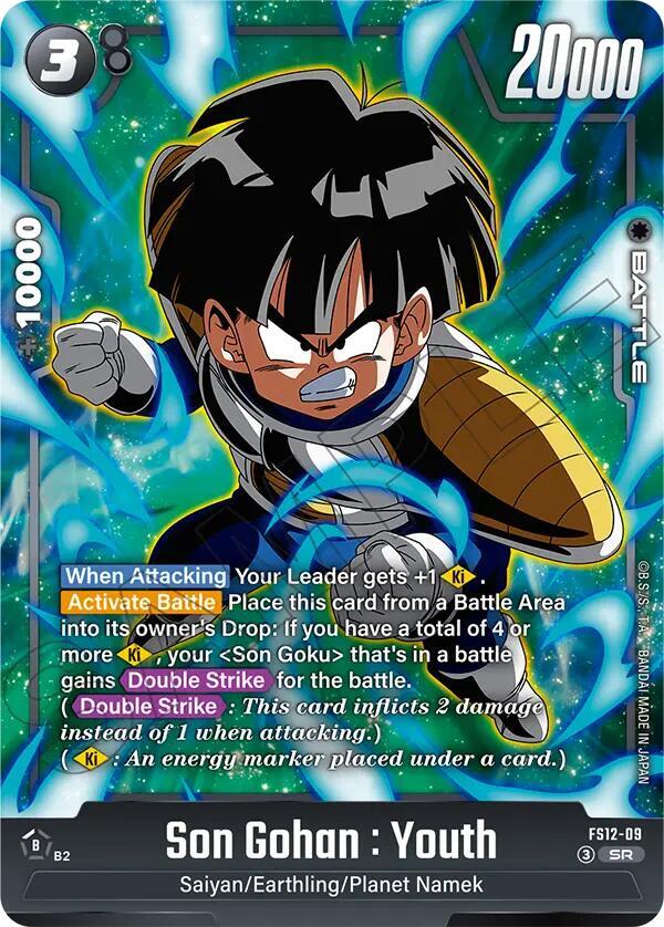 Son Gohan Youth FS12 09 carta
