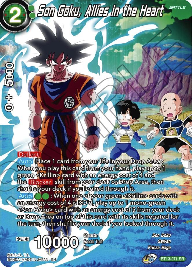 Son Goku Allies in the Heart BT13-071